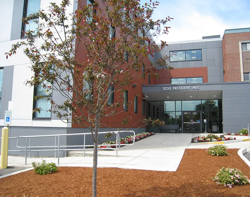 Entrance of the Fall River office at 1030 President Ave